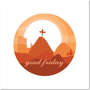 God Jesus Good Friday 2024 Posters and Art